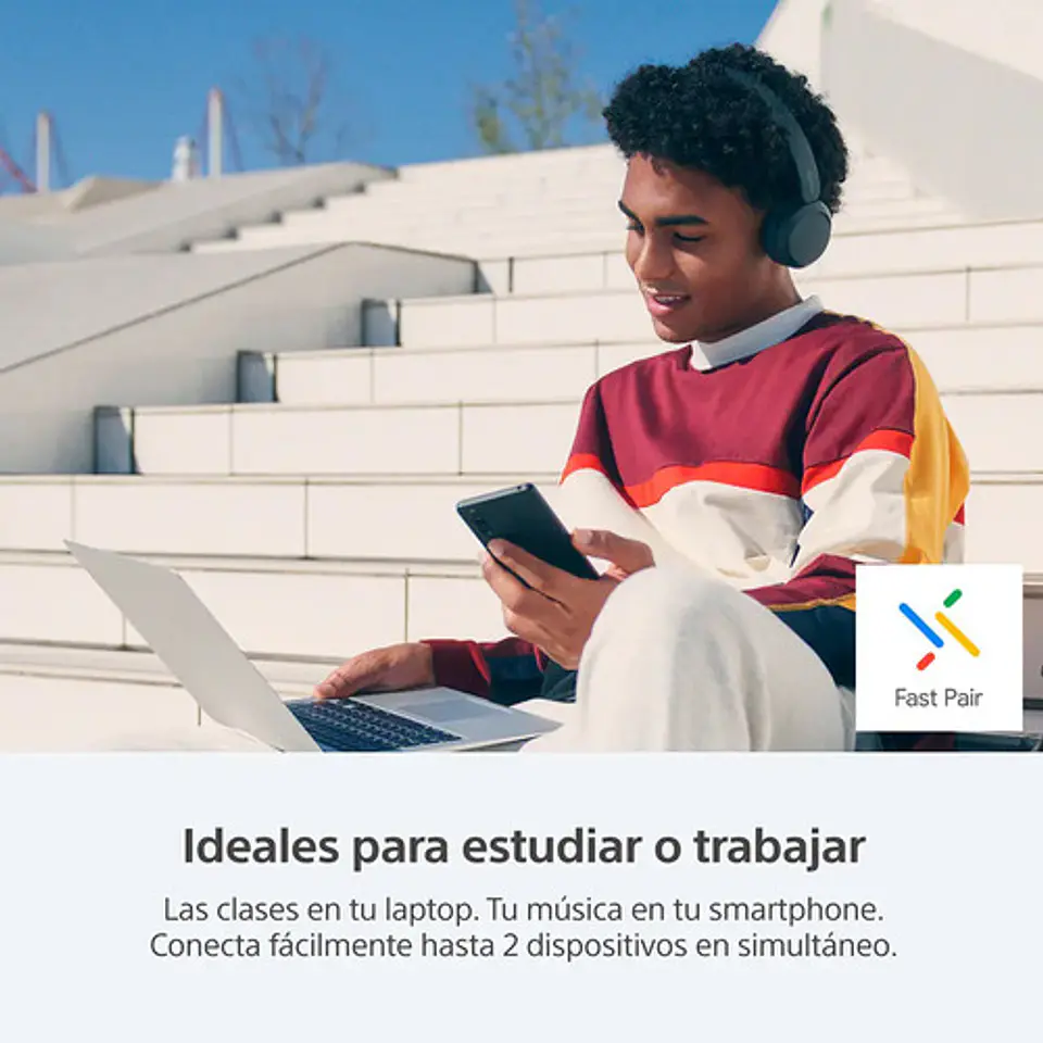 Audífonos Inalámbricos Wh-ch520 Negro 5