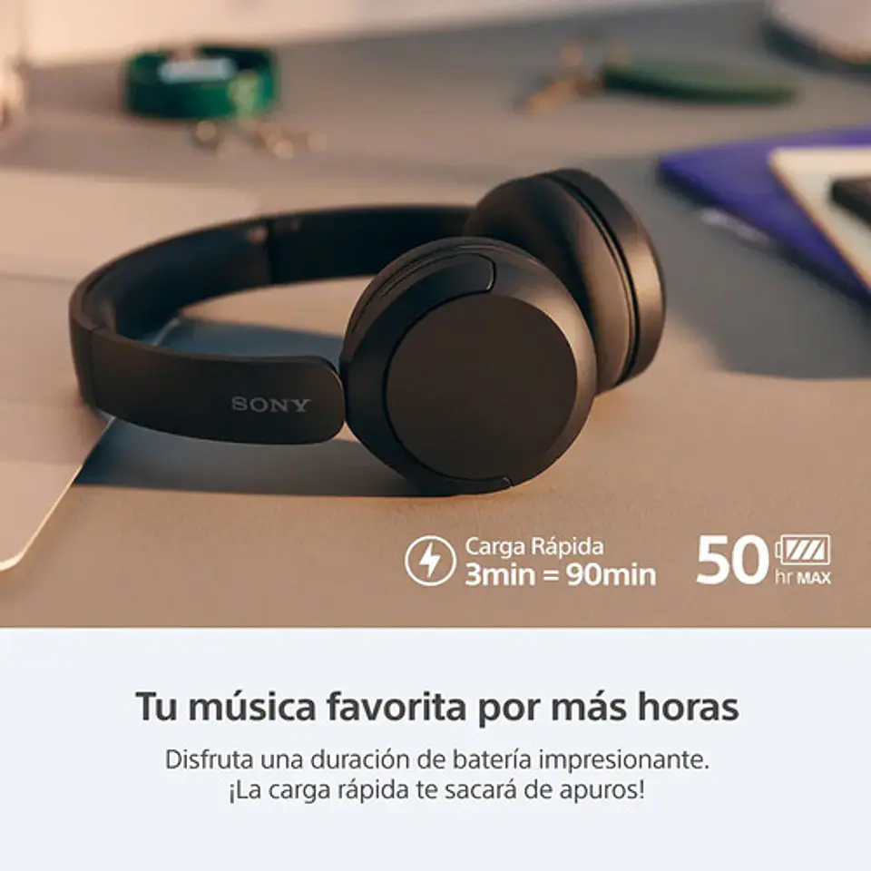 Audífonos Inalámbricos Wh-ch520 Negro 9