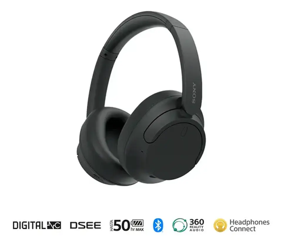 Audífonos Inalámbricos Con Noise Cancelling Wh-ch720n Negro 2