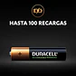 Pack X4 Pilas Aaa Recargables De 900 Mah Duracell - Miniatura 2