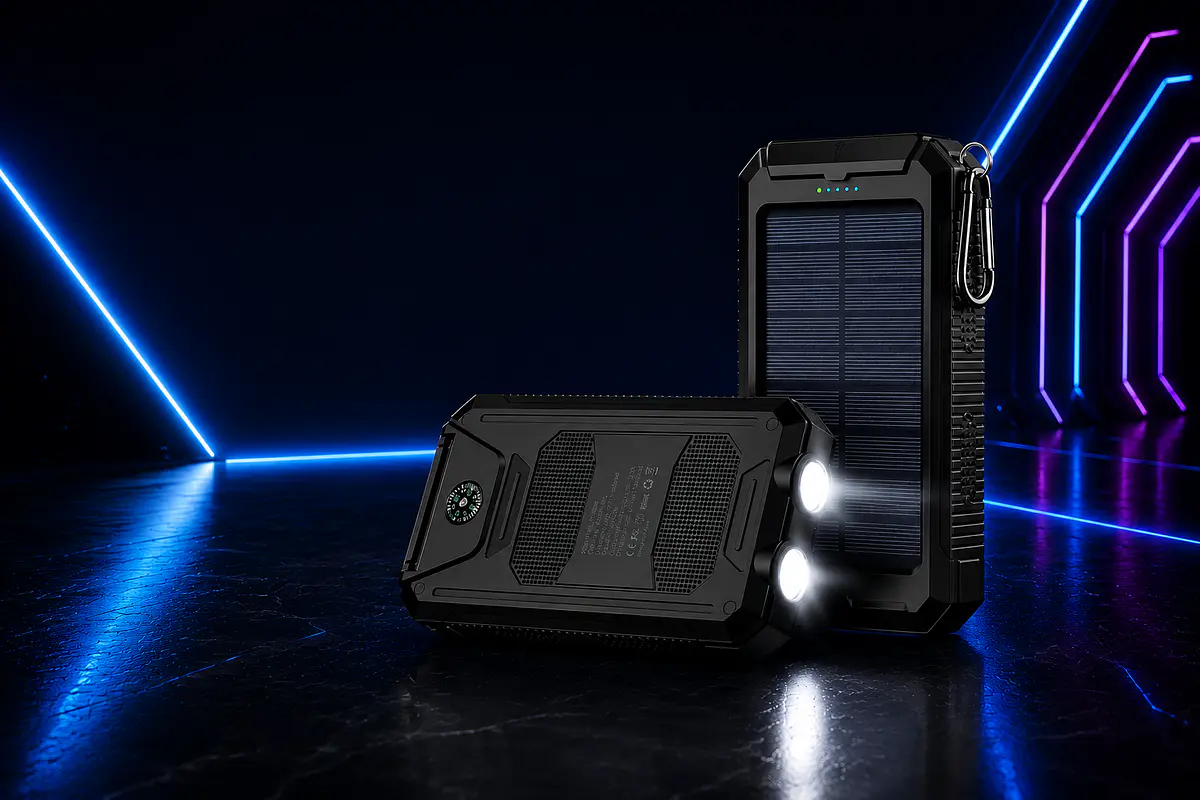 Power Bank Solar Cargador 36800mah