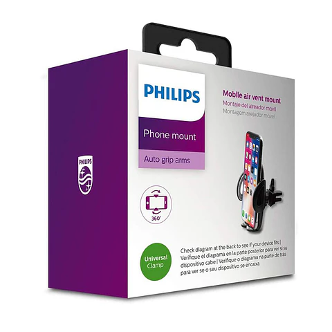 Soporte Celular Philips DLK1412AB Rejilla