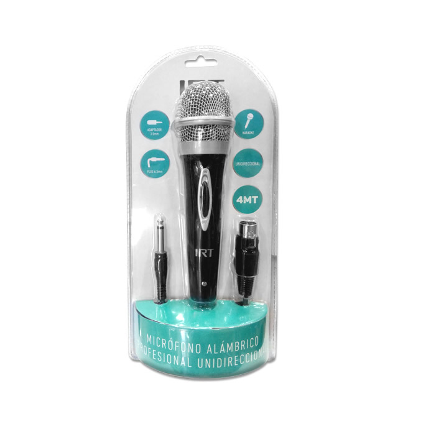 Microfono Alambrico IRT Unidireccional 2