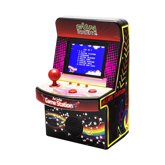 Consola Portátil Diseño Arcade Fungreat 240 Juegos