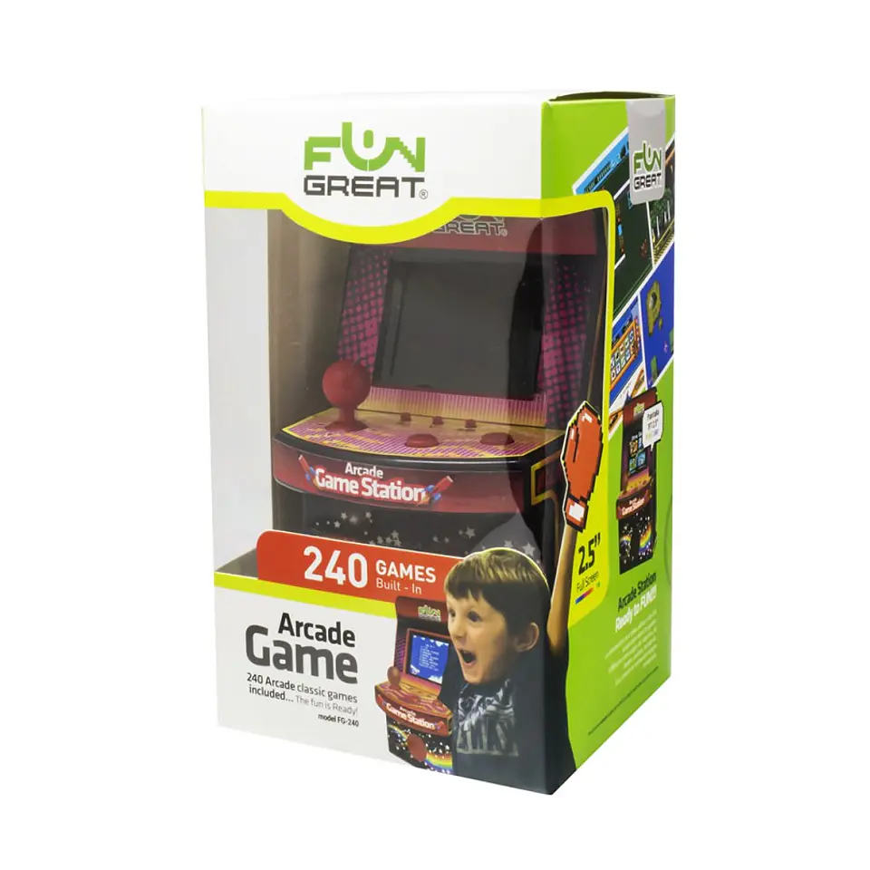 Consola Portátil Diseño Arcade Fungreat 240 Juegos 2