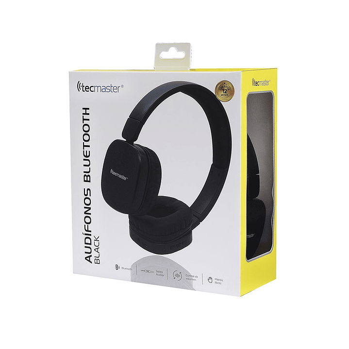 Audifonos Tecmaster BT TM-300508 Black 3