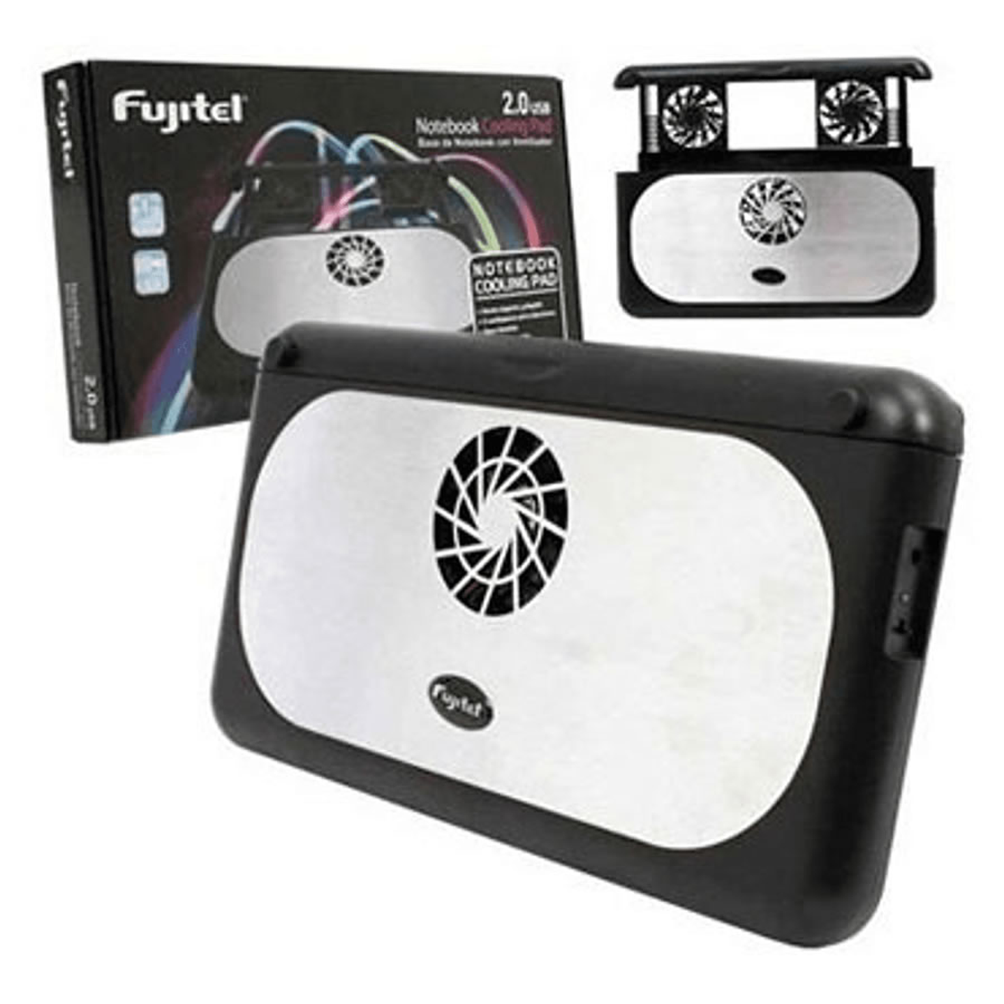 Base Ventilador Para Notebook Usb Enfriador Fujitel 3