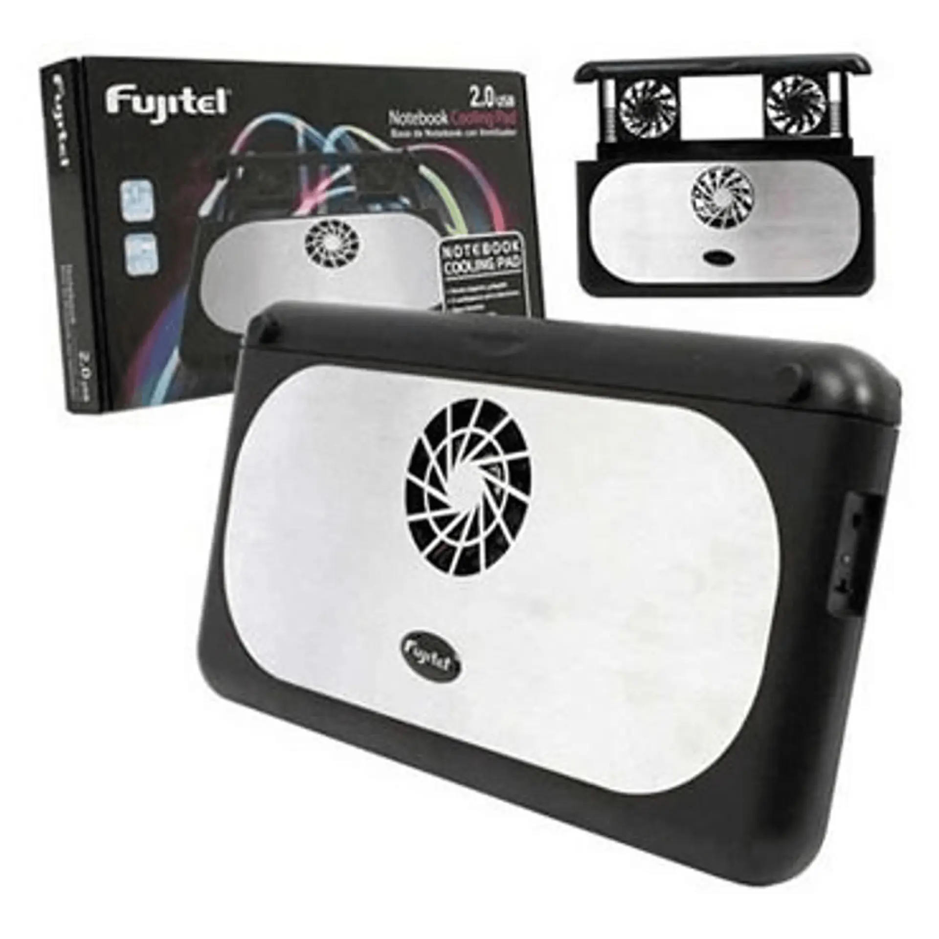 Base Ventilador Para Notebook Usb Enfriador Fujitel 3