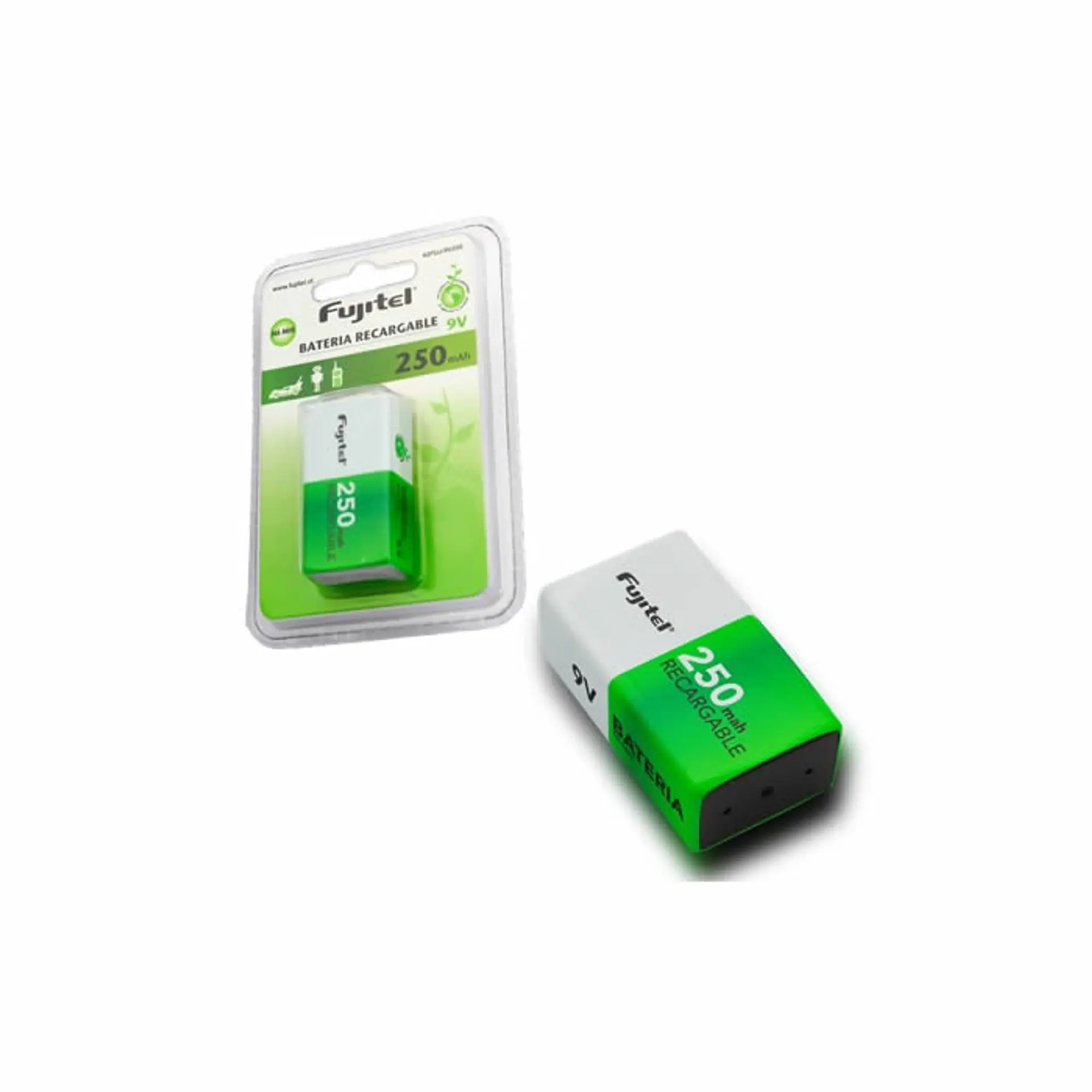 Bateria Recargable 9v 250 Mah Fujitel 2