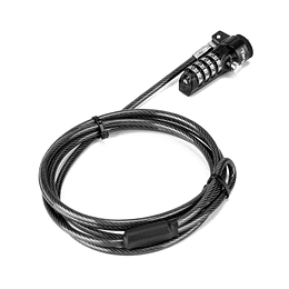 Cable Piola Seguridad Targus Defcon® T-Lock Combo