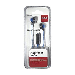 Audifonos In-Ear Manos Libre RCA Azul