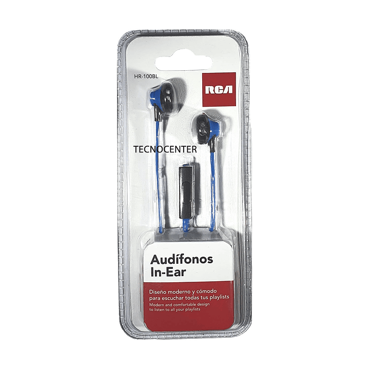 Audifonos In-Ear Manos Libre RCA Azul 1