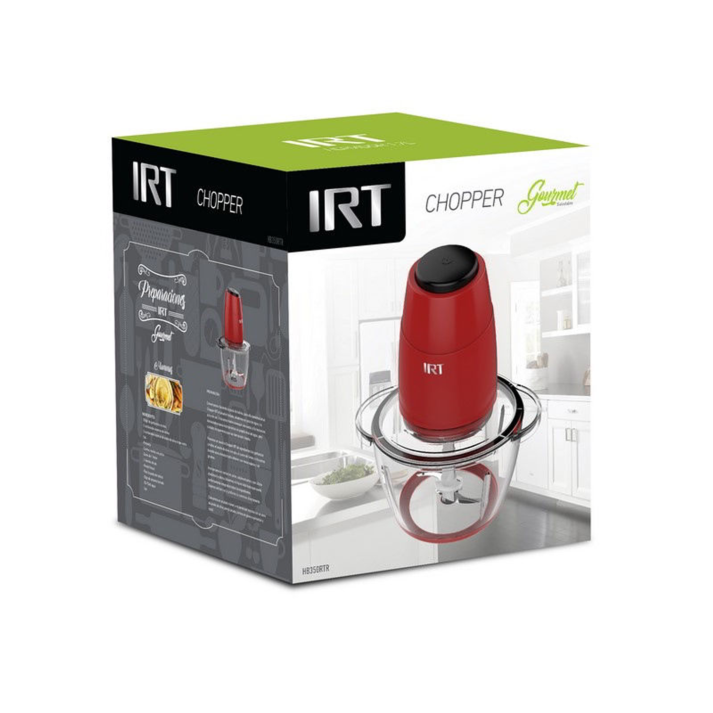 Picador Verduras Mutiuso Chopper IRT Electrico 3