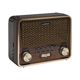 Radio Vintage Audiolab Am-fm-sw Mp3 Usb 01C