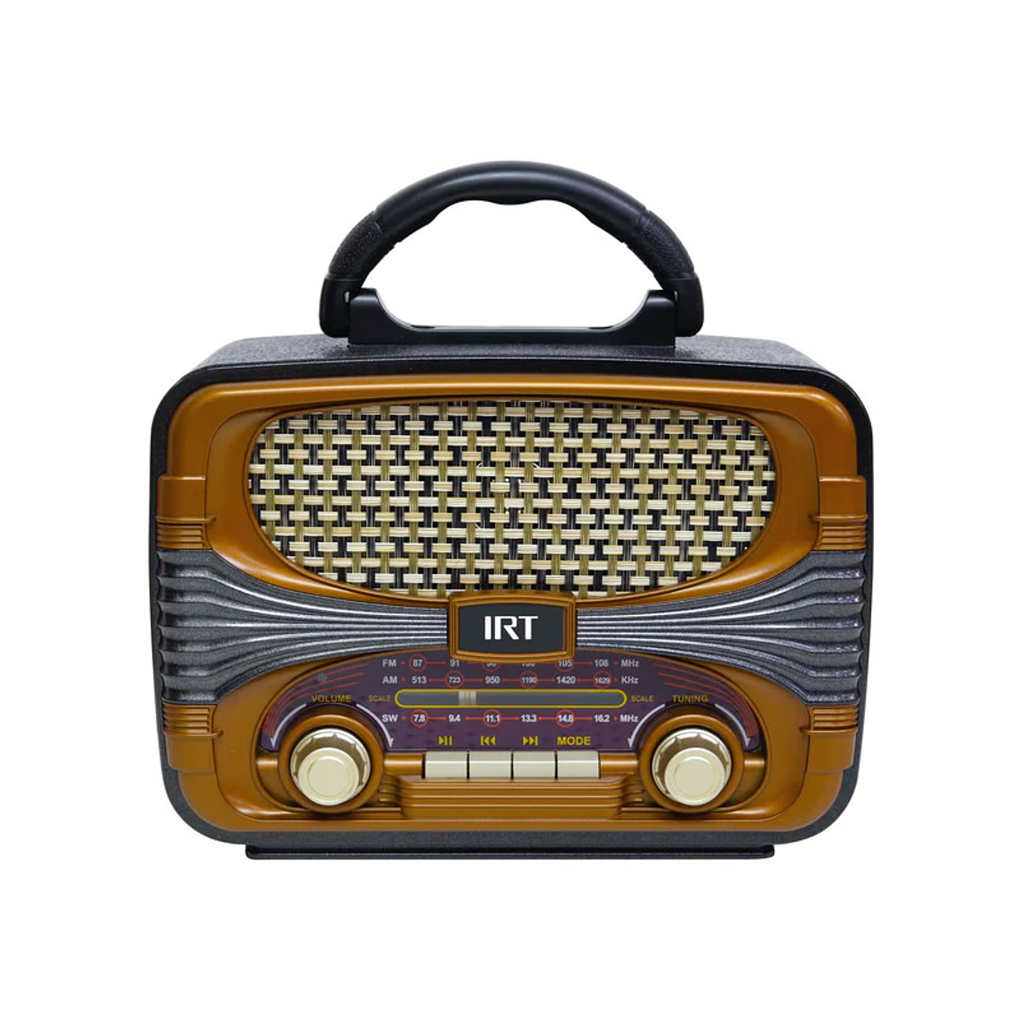 Parlante Retro IRT Bluetooth Radio 1