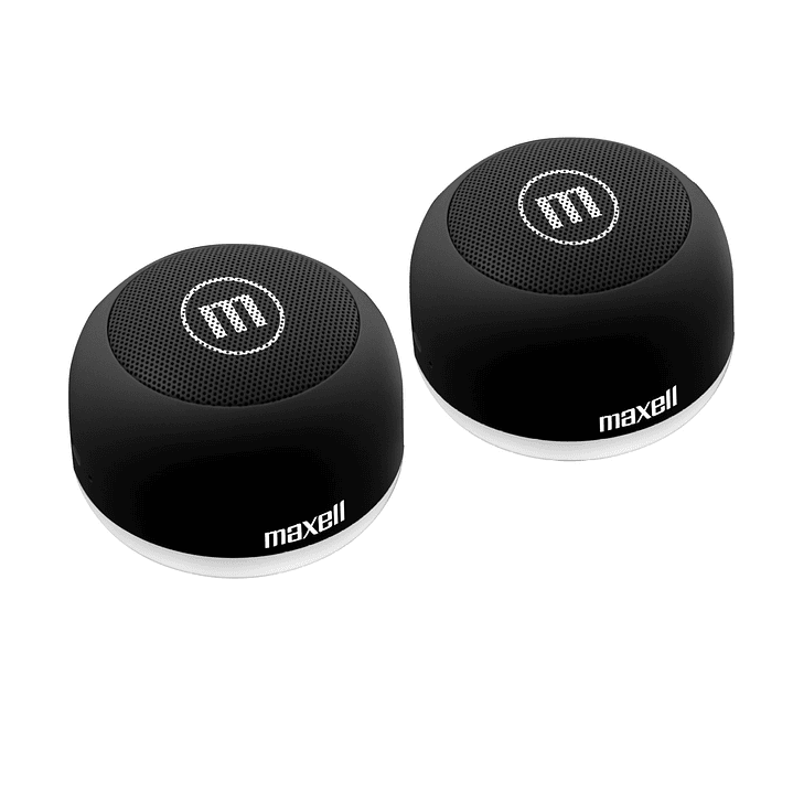 Mini Parlantes TWS BT Maxell Con Luz LED 1