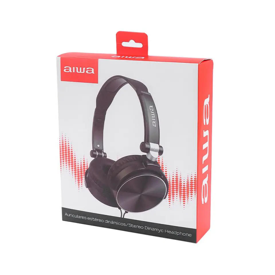 Audífono On-Ear Aiwa AWX107 Negro 4