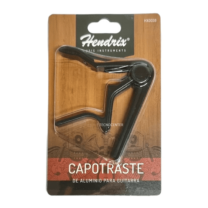 Capotraste Cejillo Aluminio Guitarra Hendrix 4