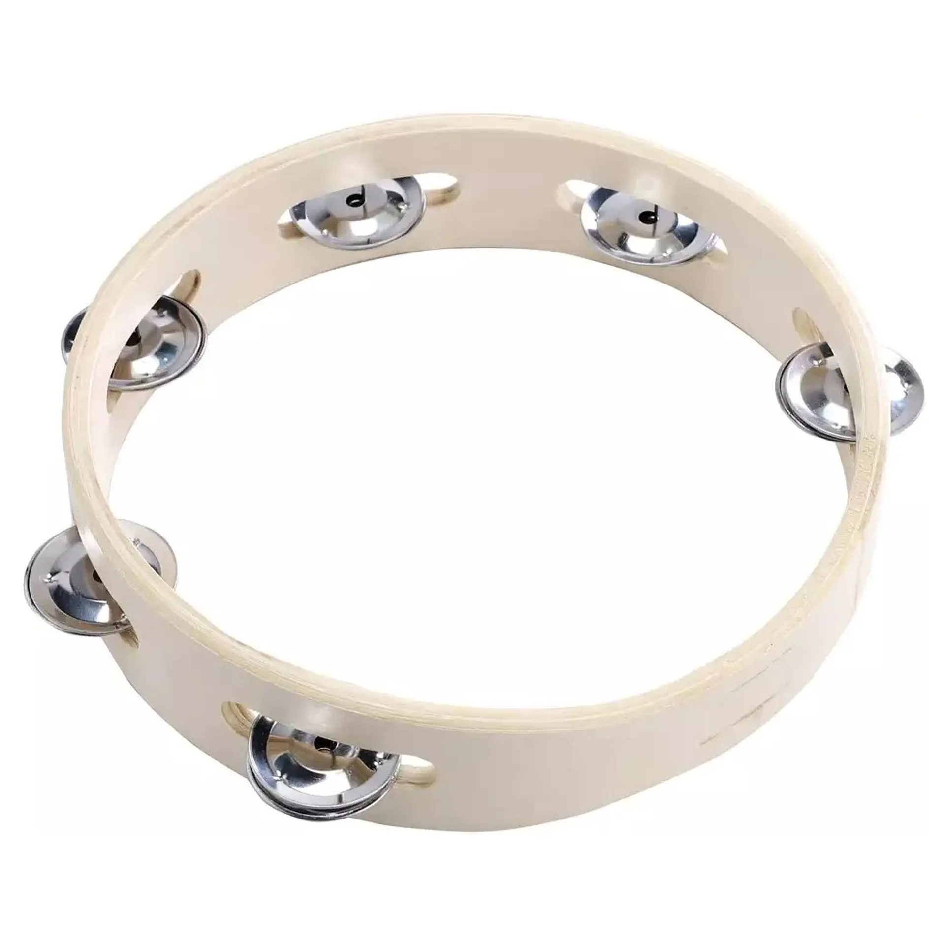 Pandero Madera 8 Pulgadas Sonajas Metal 1