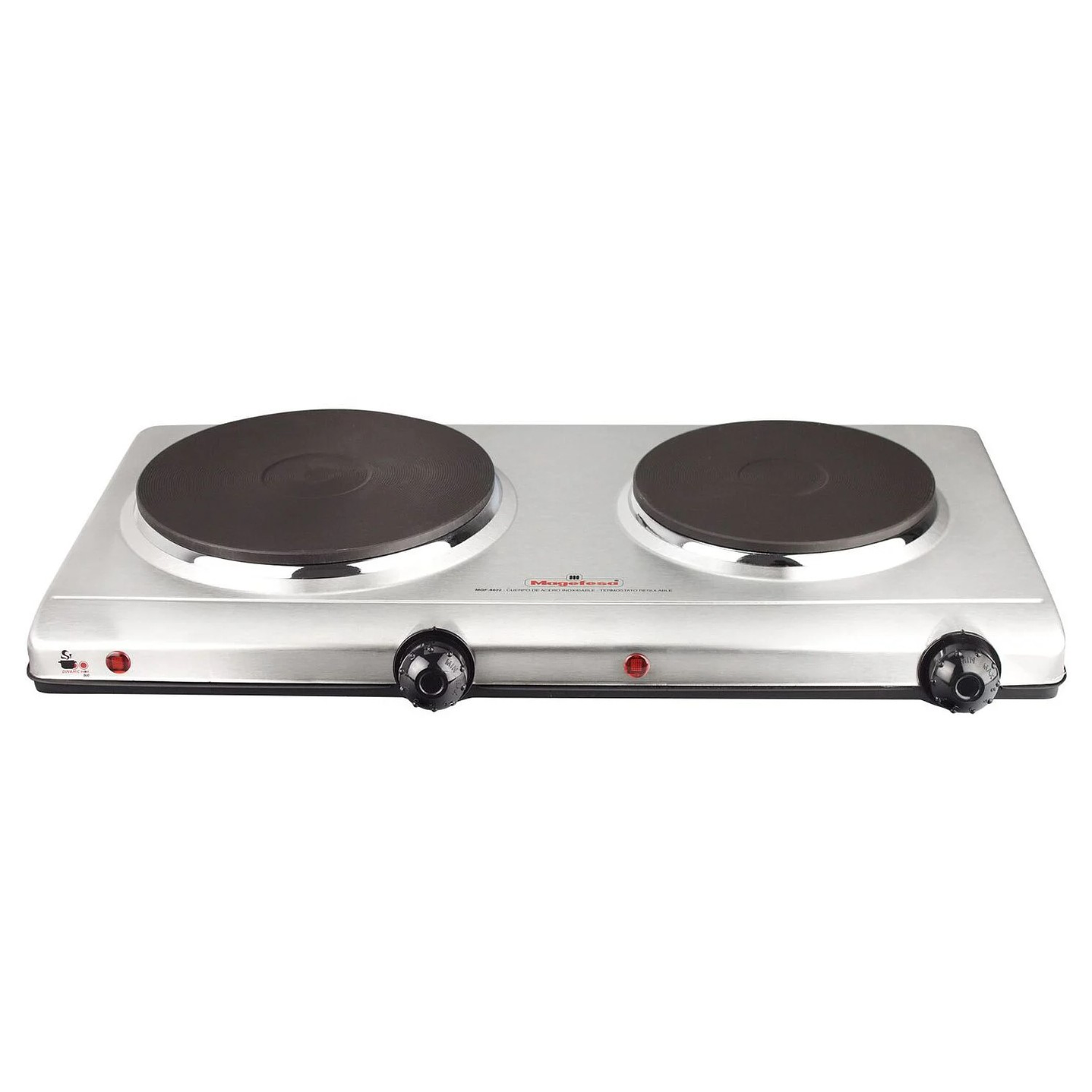 Cocina Electrica Magefesa 2 Platos Inox MGF8022 2