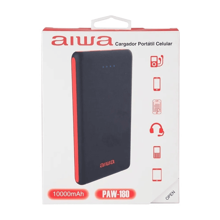 Bateria Portatil Powerbank 10.000 Aiwa PAW-180 4