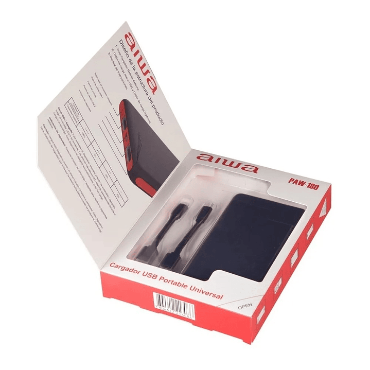 Bateria Portatil Powerbank 10.000 Aiwa PAW-180 5