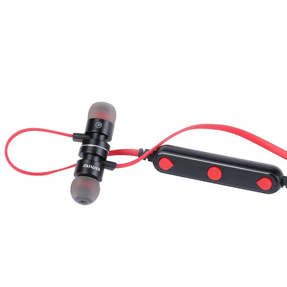 Audifonos Inalambricos Aiwa Deportivos 660BT Rojo 3
