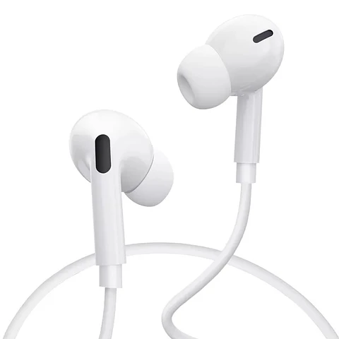 Audifonos con Mic Blanco Jack 3.5mm Tecnolab