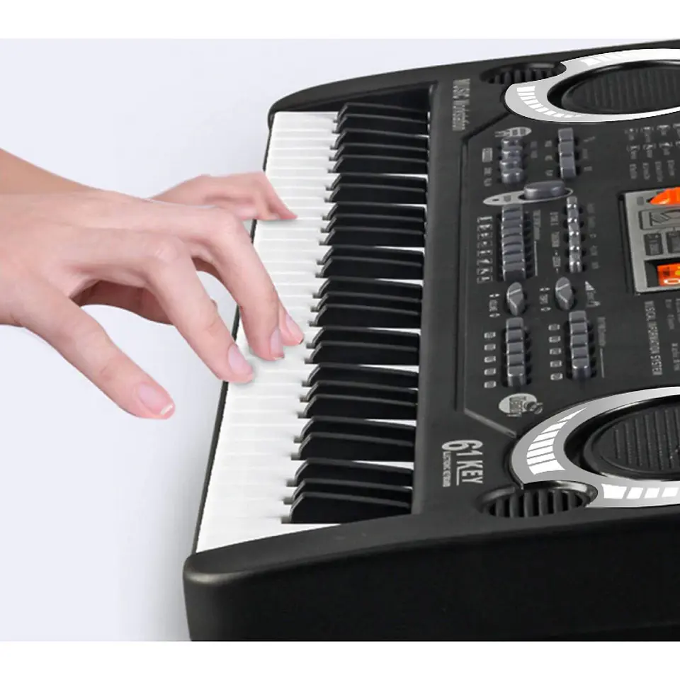 Piano Teclado Electronico Infantil Dblue 61 Teclas Con Mic 3