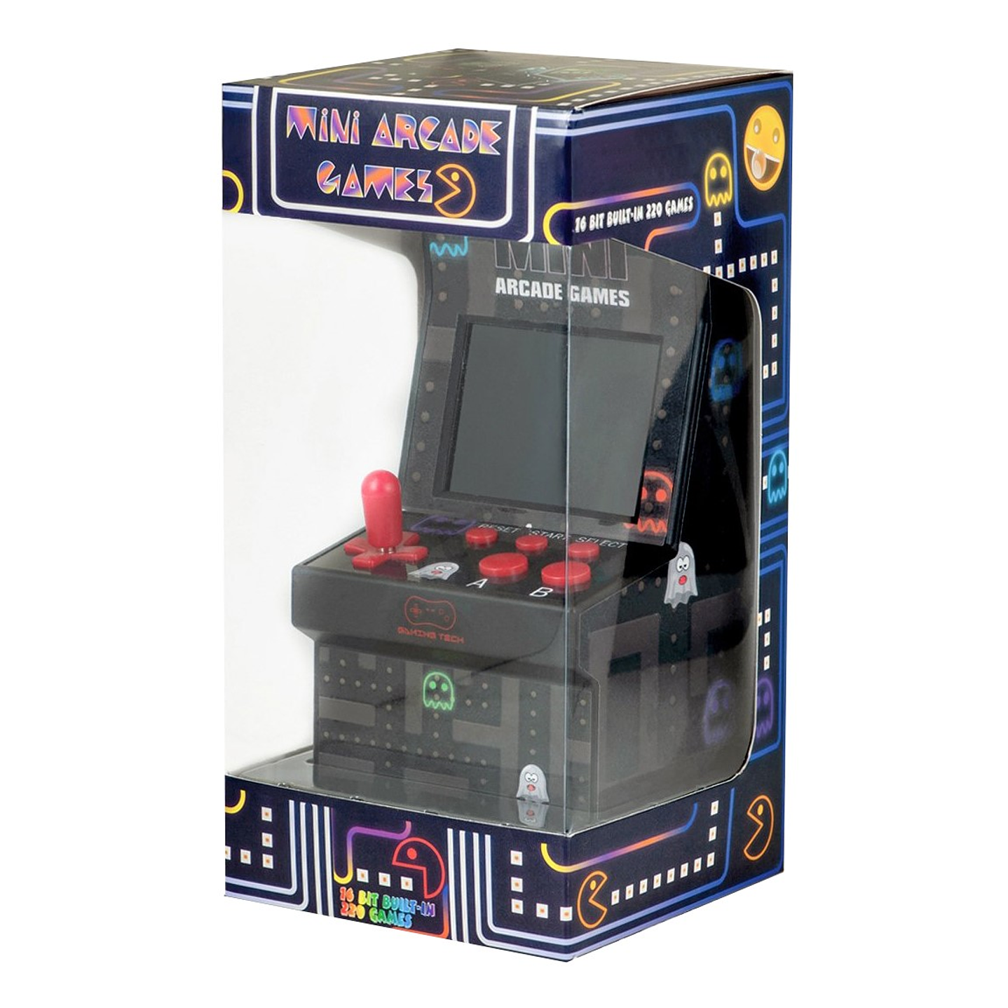 Mini Juego Arcade Retro 210 Juegos 16bit 2
