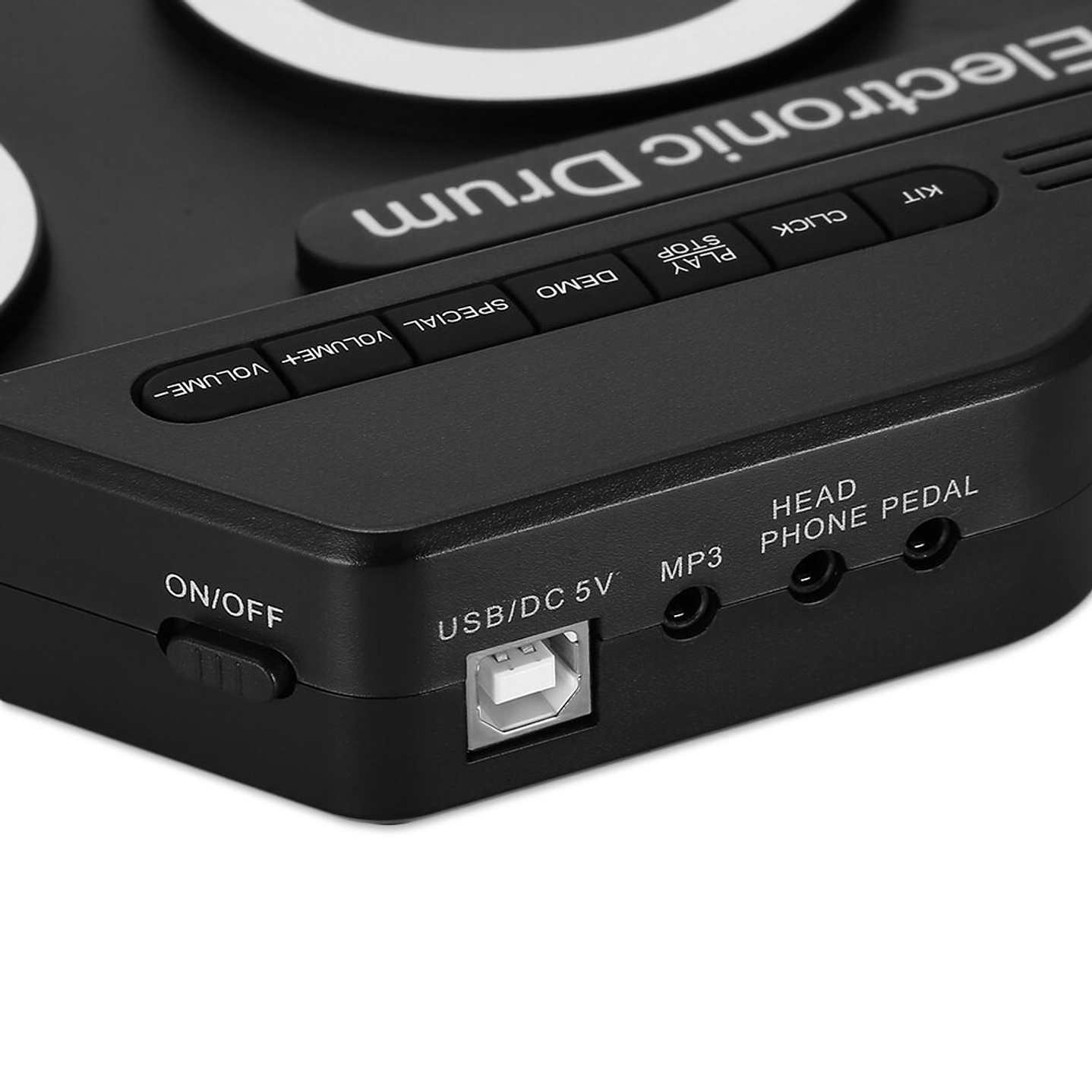 Bateria Electronica Digital 7 Pad 2 Pedales 7