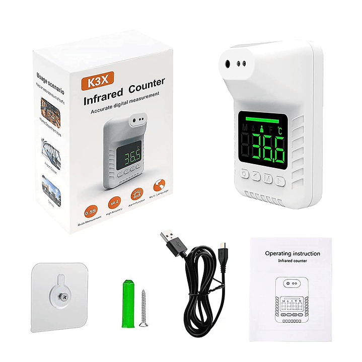 Termometro Infrarrojo K3X Sin Contacto Español 3