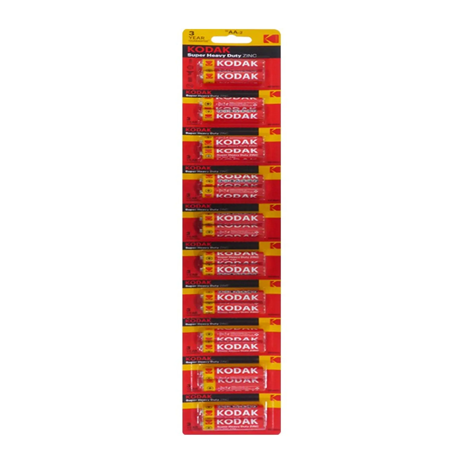 Pack 20 Pilas Kodak AA Super Heavy R6P 1