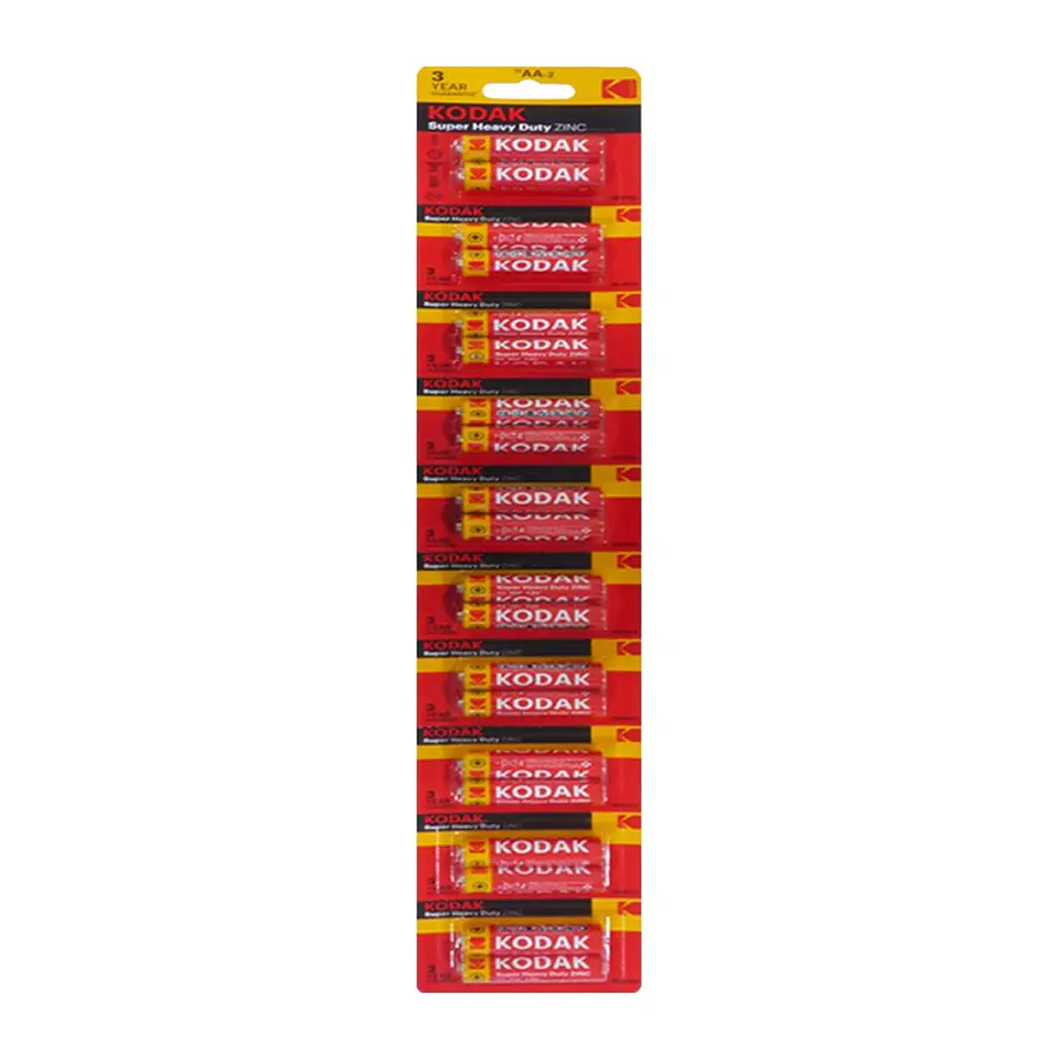 Pack 20 Pilas Kodak AA Super Heavy R6P 1