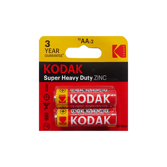 Pack 20 Pilas Kodak AA Super Heavy R6P