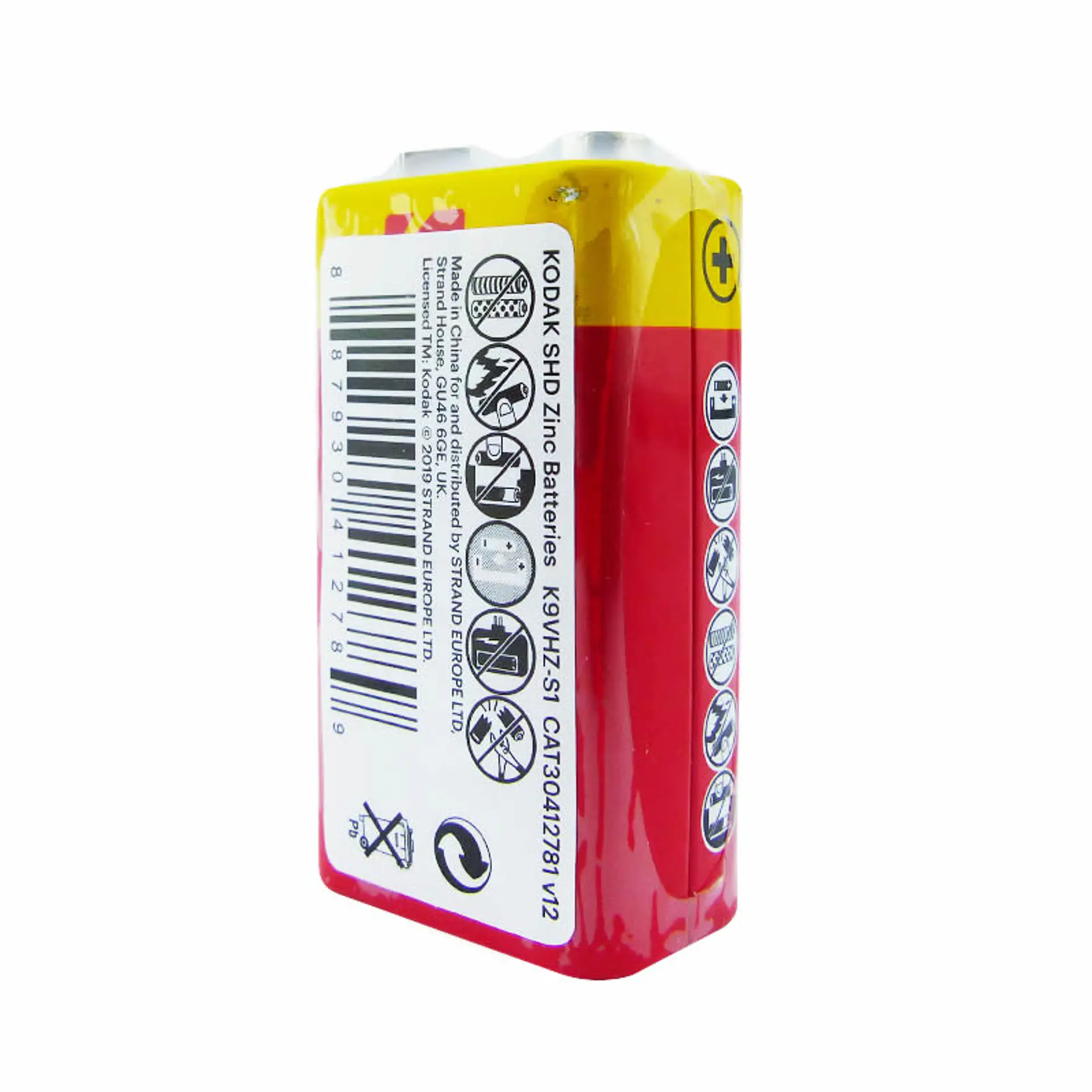 Pack 10 Bateria 9V Kodak AA Super Heavy 2