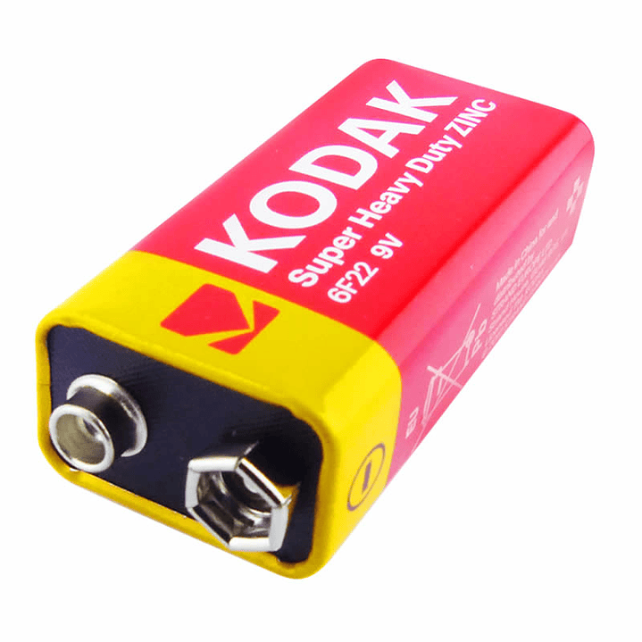 Pack 10 Bateria 9V Kodak AA Super Heavy 3