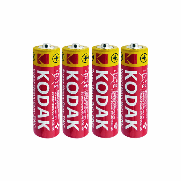 Pack 40 Pilas Kodak AA Super Heavy R6P 3