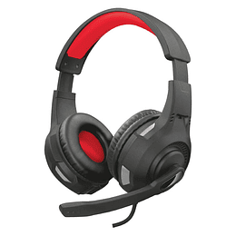 Audifonos Gamer Trust Gtx 307 RAVU Rojo