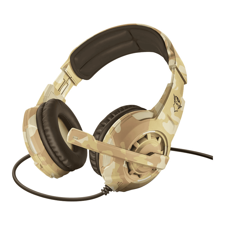 Audifonos Gamer Trust Gtx 310D Desert Radius 7.1 3