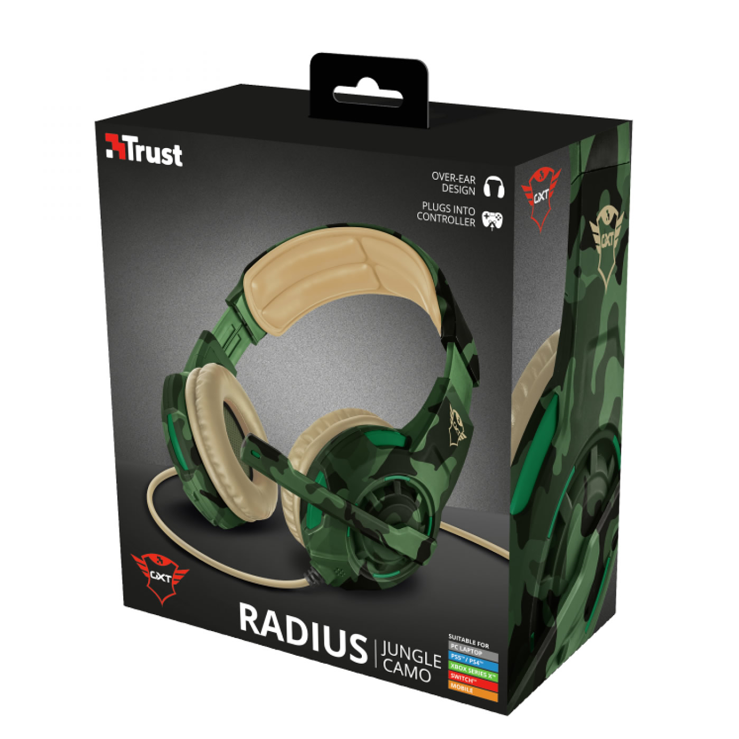 Audifonos Gamer Trust Gtx 310C Jungle Radius 7.1 2