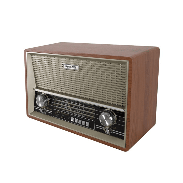 Radio Retro Vintage Philco Madera VT500 2