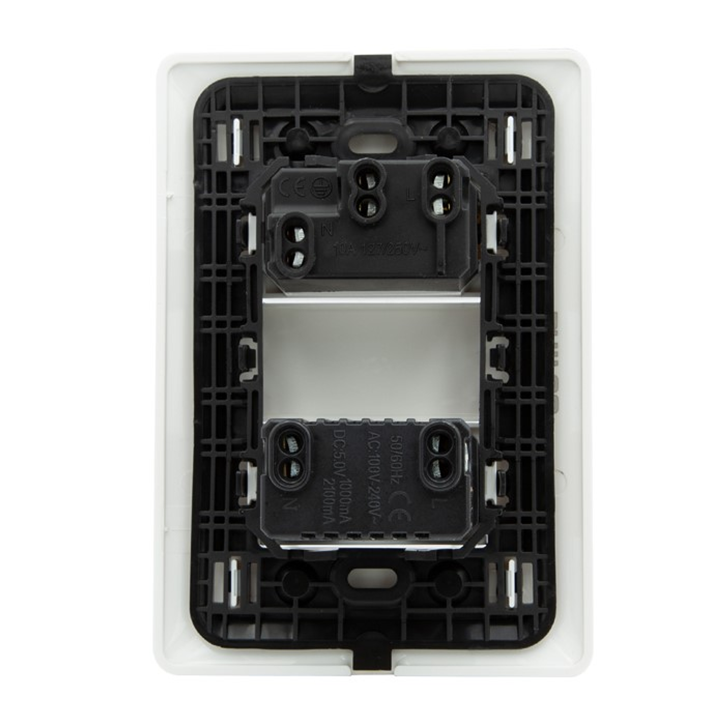 Enchufe Tomacorriente Simple con 2 USB Philco 3