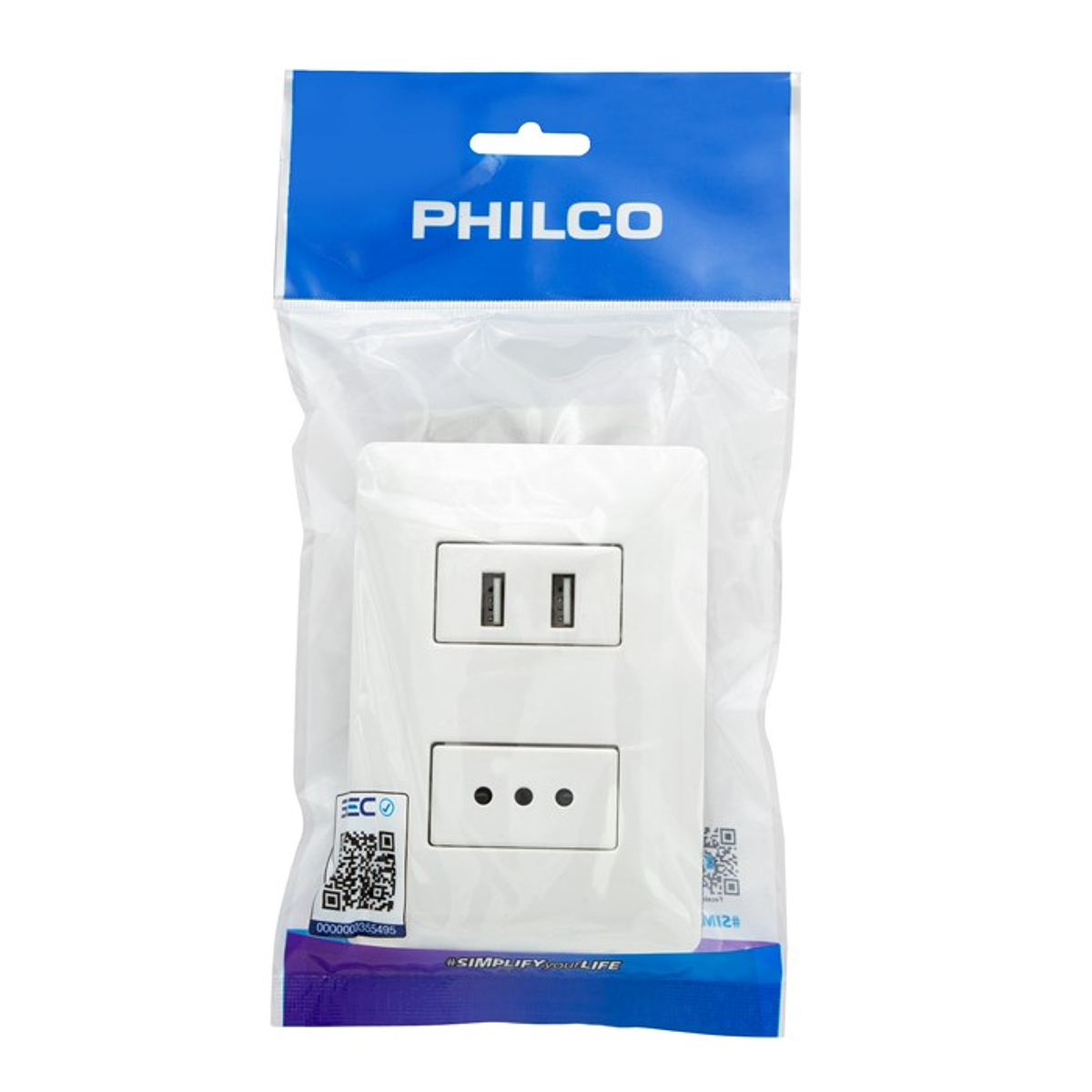 PHILCO Enchufe Interruptor Combinado Philco 250v 10A