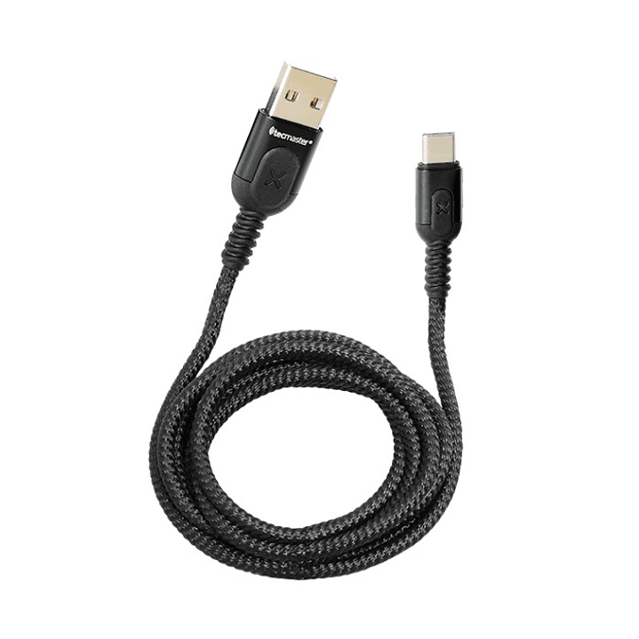 Cable Usb Tipo C 1.2m Led Rgb Tecmaster 2