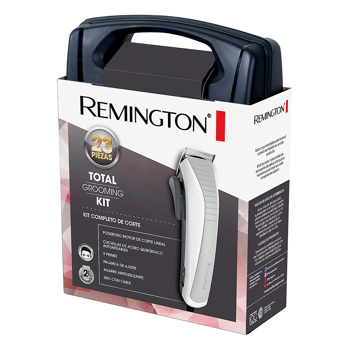 Cortadora Pelo Remington 23 Piezas HC4050 220v 2