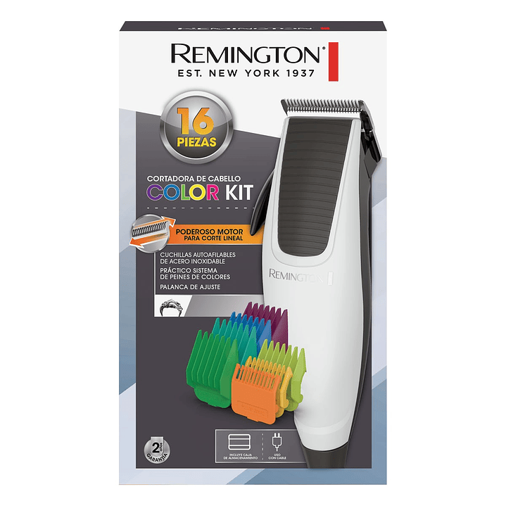 Cortadora Pelo Remington Color Kit HC1096 220v 2