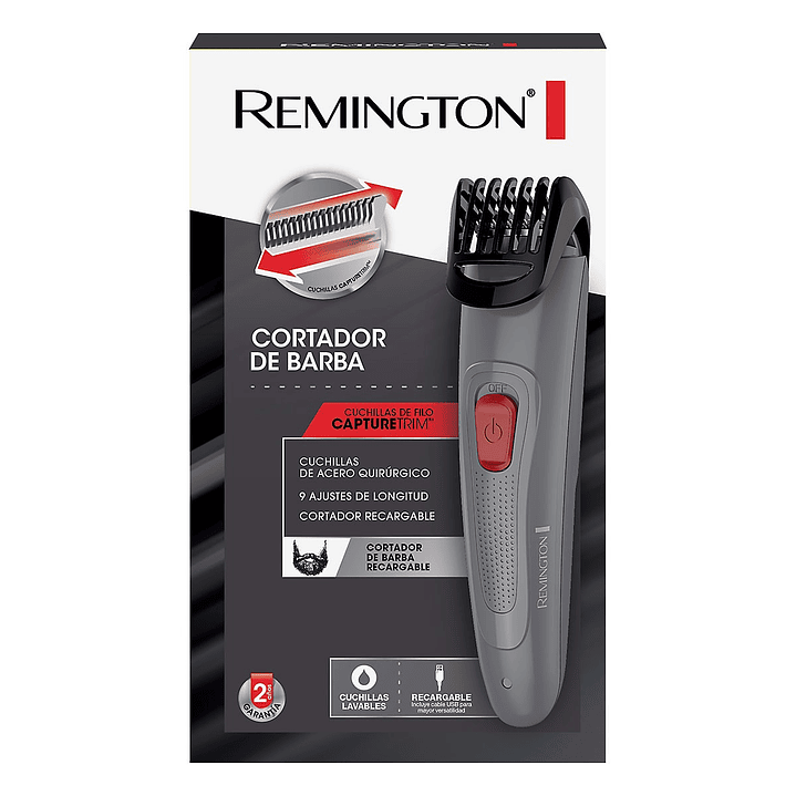 Cortadora Barba Remington Recargable MB08A 2