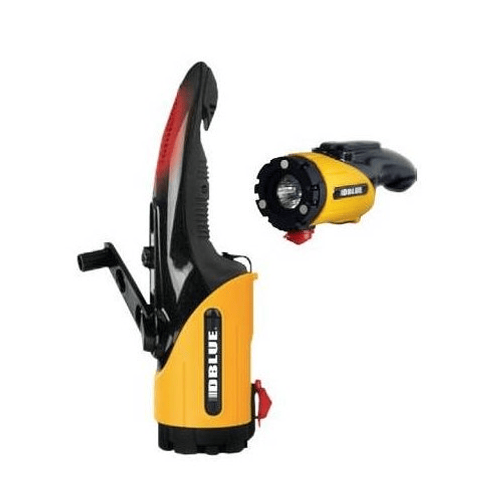 Linterna Led Dinamo Emergencia Dblue 1