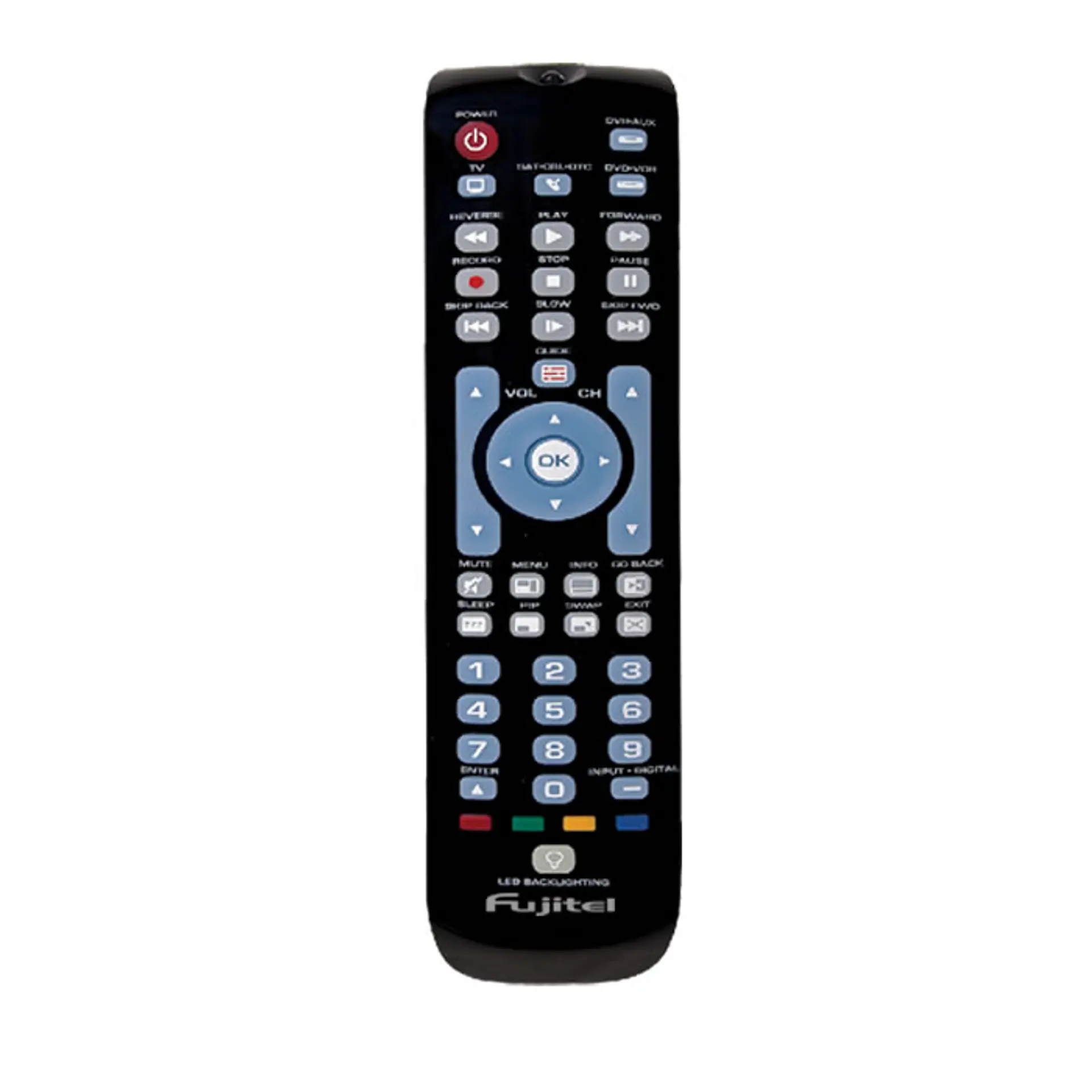 Control Remoto Universal Fujitel 6 en 1 1